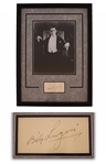Bela Lugosi Signature
